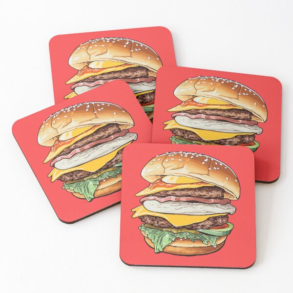 Item preview, The Juicy Tower: A Burger Worth Licking Your Fingers For designed and sold by Sleeygoy.