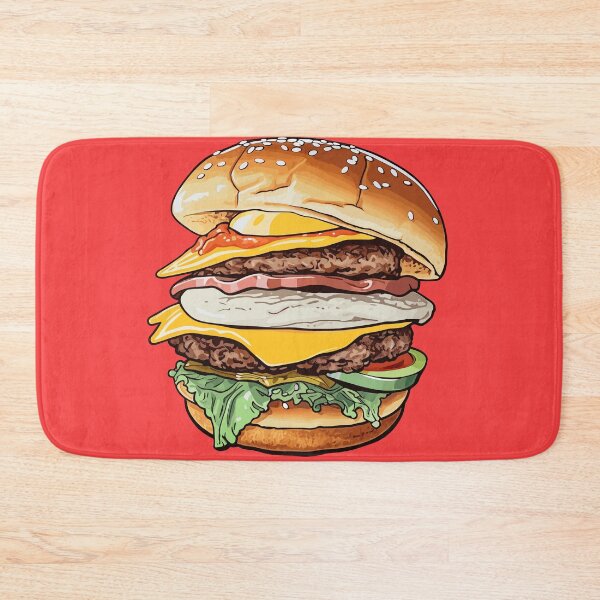 Item preview, The Juicy Tower: A Burger Worth Licking Your Fingers For designed and sold by Sleeygoy.
