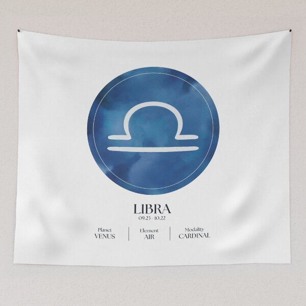 Item preview, Libra Watercolor Zodiac designed and sold by HeySpiritAnimal.