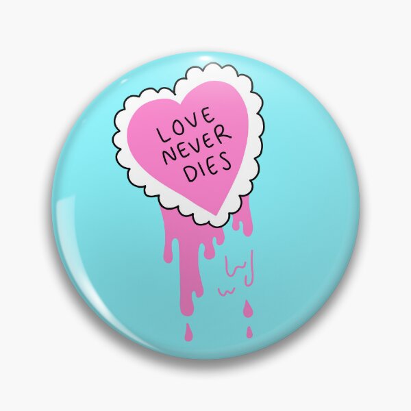 Item preview, Love Never Dies Heart designed and sold by PeachPxe.