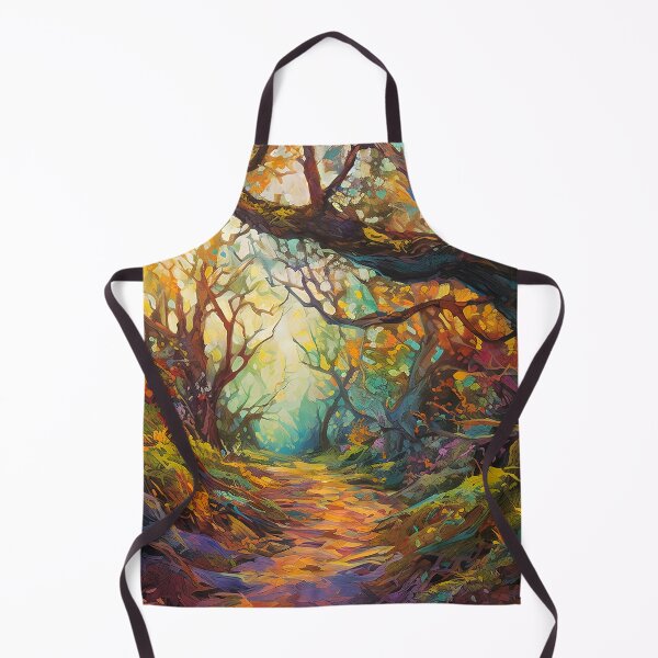 Item preview, Impressionistic woods painting designed and sold by Art by Lilia.