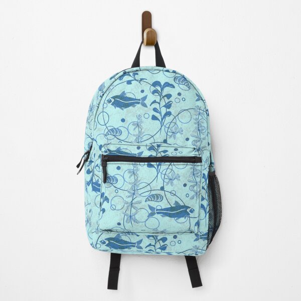 Item preview, Underwater world - blue pattern designed and sold by Liliaphylla.