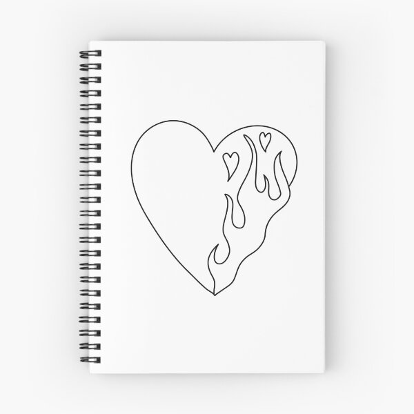 Item preview, Flaming Heart designed and sold by PeachPxe.