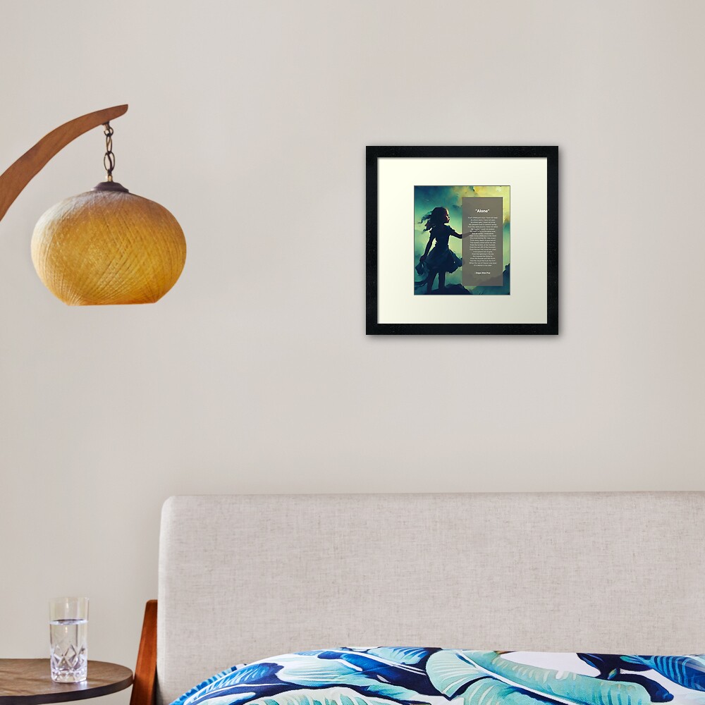 Item preview, Framed Art Print designed and sold by cokemann.
