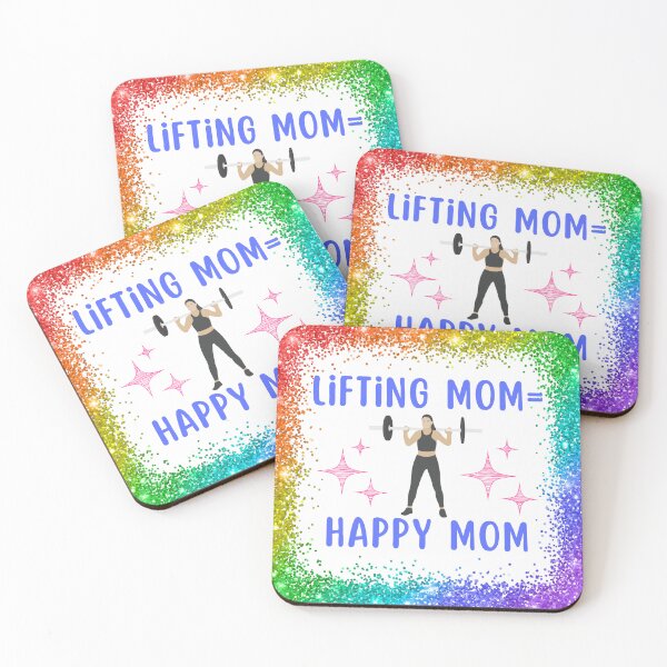 Item preview, Levantar a mamá es igual a mamá feliz: entrenamiento matutino arcoíris designed and sold by AdiRemba.