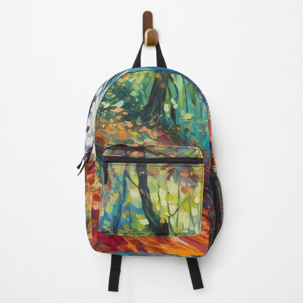 Item preview, Impressionistic woods painting 2 designed and sold by Art by Lilia.
