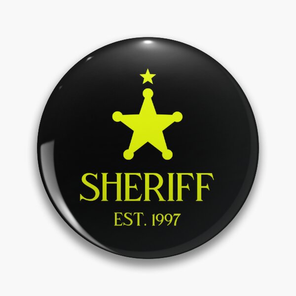Item preview, Sheriff Black Neon designed and sold by VRedBaller.