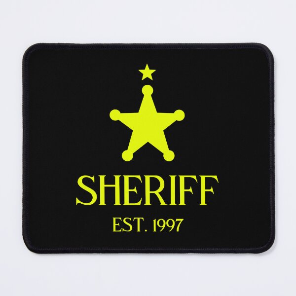 Item preview, Sheriff Black Neon designed and sold by VRedBaller.