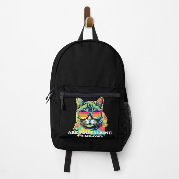 Item preview, Cute Cat with Sunglasses "ARE YOU TALKING TO ME-OW?" white text designed and sold by SADStyleDesigns.
