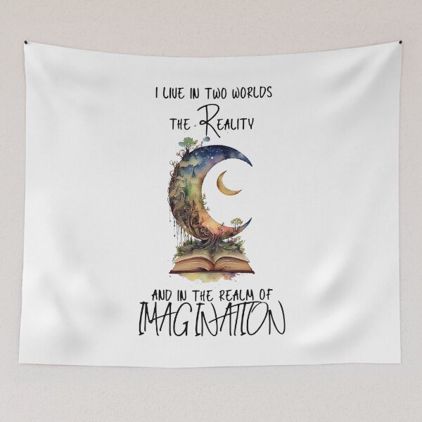 Item preview, I Live in Two Worlds designed and sold by LittleMagicShop.