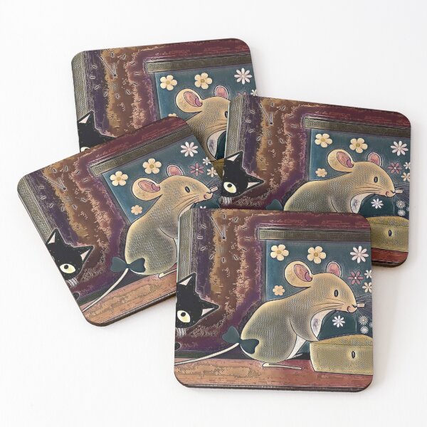 Item preview, cat and mouse designed and sold by StellaNaya.