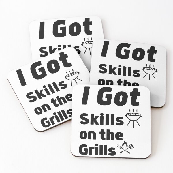 Item preview, I Got Skills on the Grills designed and sold by Adilessayeh.