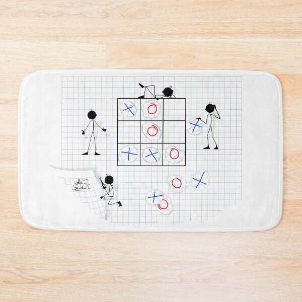 Item preview, Miniyos playing tic tac toe designed and sold by AnaSanchez.