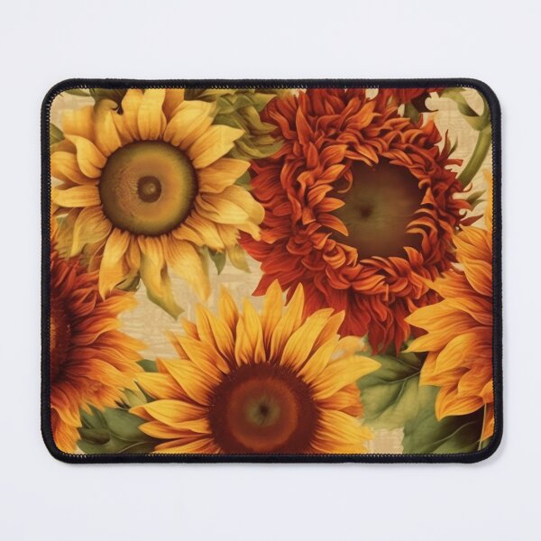 Item preview, Vintage Sunflowers Pattern designed and sold by TPhanDesign.