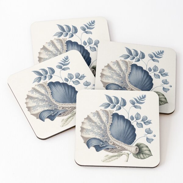 Item preview, Elegant seashell III designed and sold by hamptonstyle.