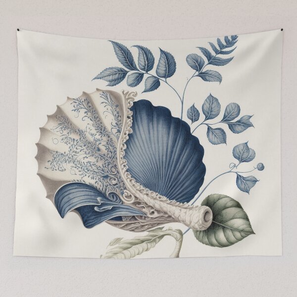 Item preview, Elegant seashell III designed and sold by hamptonstyle.