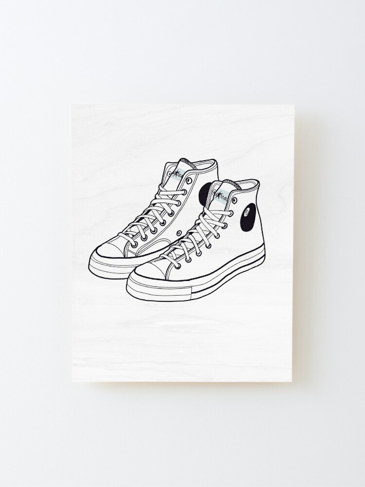 Converse shops dibujo