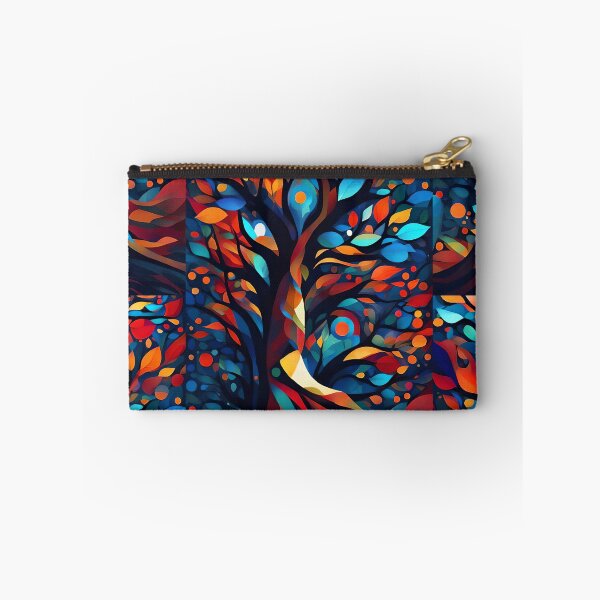 Item preview, A painting of a colorful tree with lots of leaves designed and sold by Hillol Bora.