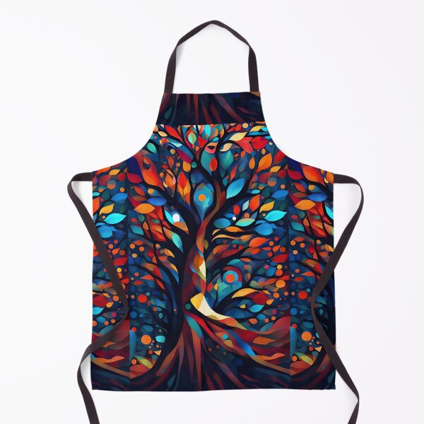 Item preview, A painting of a colorful tree with lots of leaves designed and sold by Hillol Bora.