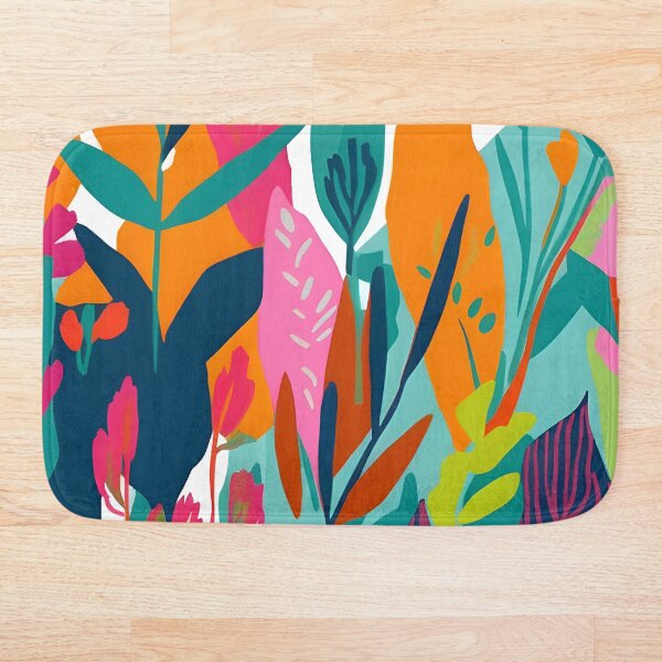 Item preview, summer flower abstract pattern colorful pattern gift for her designed and sold by LuisaYas.