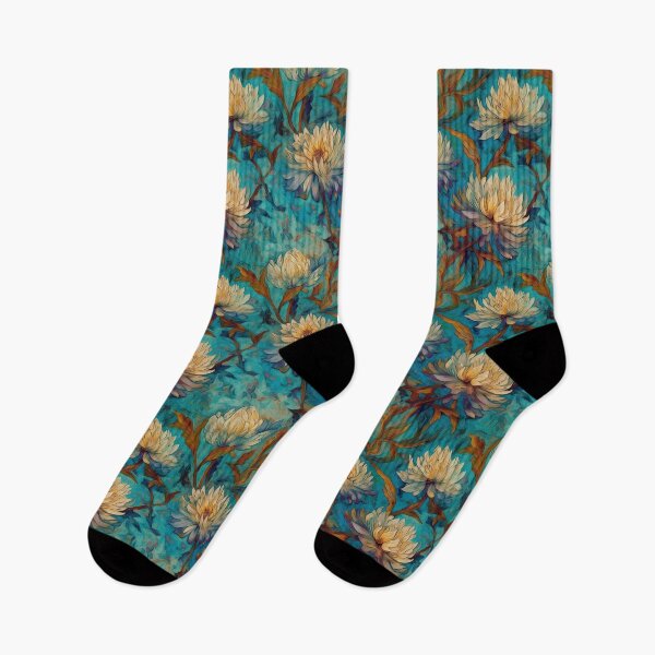 Item preview, Oil Painted Asters Pattern designed and sold by Sturdust.