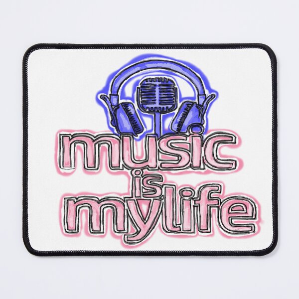 Item preview, Music is my life - Celebrate the music - for Music lovers designed and sold by CatherineSivie.
