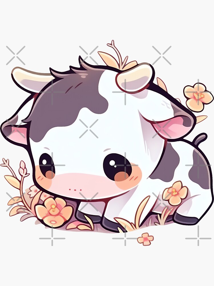 Summer Cow Decal