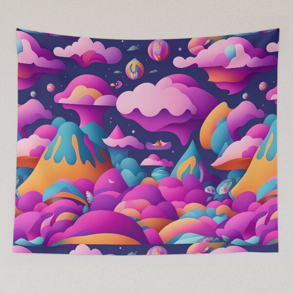 Item preview, kids dream world pattern designed and sold by Pride-Casuals.