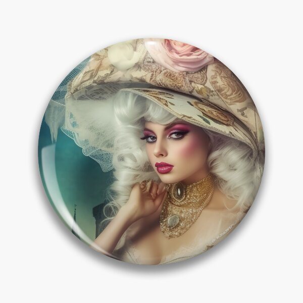 Item preview, Beautiful Baroque Lady designed and sold by Art by Lilia.