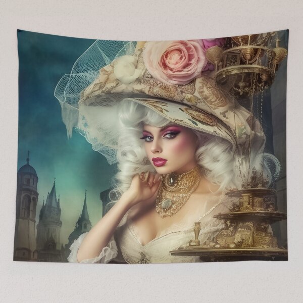 Item preview, Beautiful Baroque Lady designed and sold by Art by Lilia.