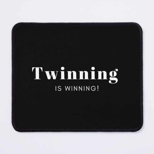 Item preview, "Twinning is Winning" - Twins Matching Apparel Design designed and sold by Level-Fourty.