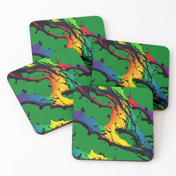 Item preview, Pride Paint Splash | Pride Green Variant | LGBTQ+ | Rainbow designed and sold by EDigitalDesigns.