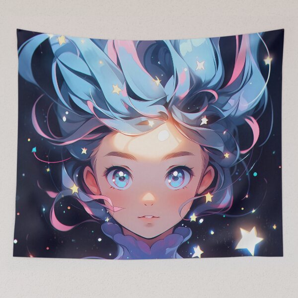 Item preview, Anime girl portrait #5 designed and sold by Carmillai.