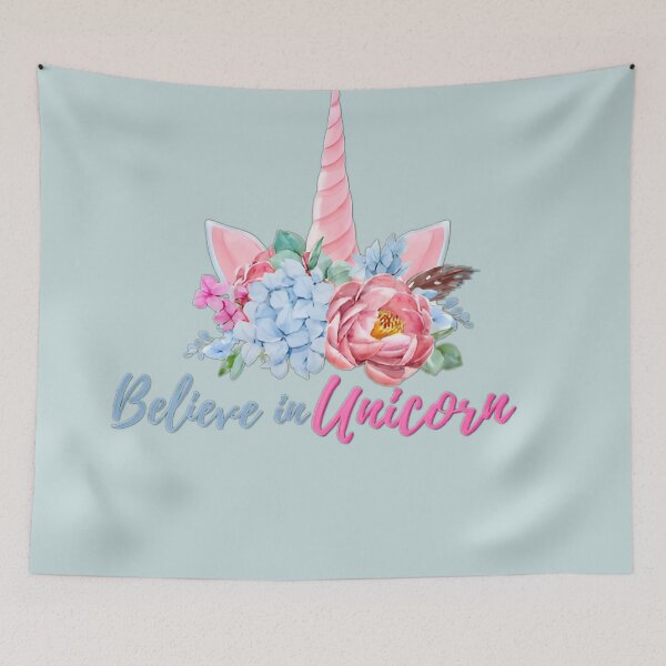 Item preview, Believe in unicorn designed and sold by EnchantedThread.