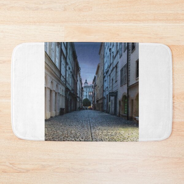 Item preview, Blue Hour Street In Prague - Digital Painting ©  designed and sold by © Hany G. Jadaa © Prince John Photography.