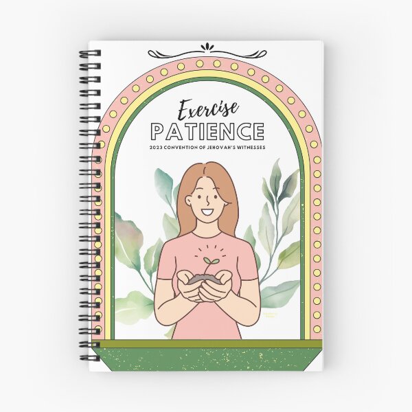 Item preview, Exercise Patience - 2023 JW Convention designed and sold by Endenberry Designs.