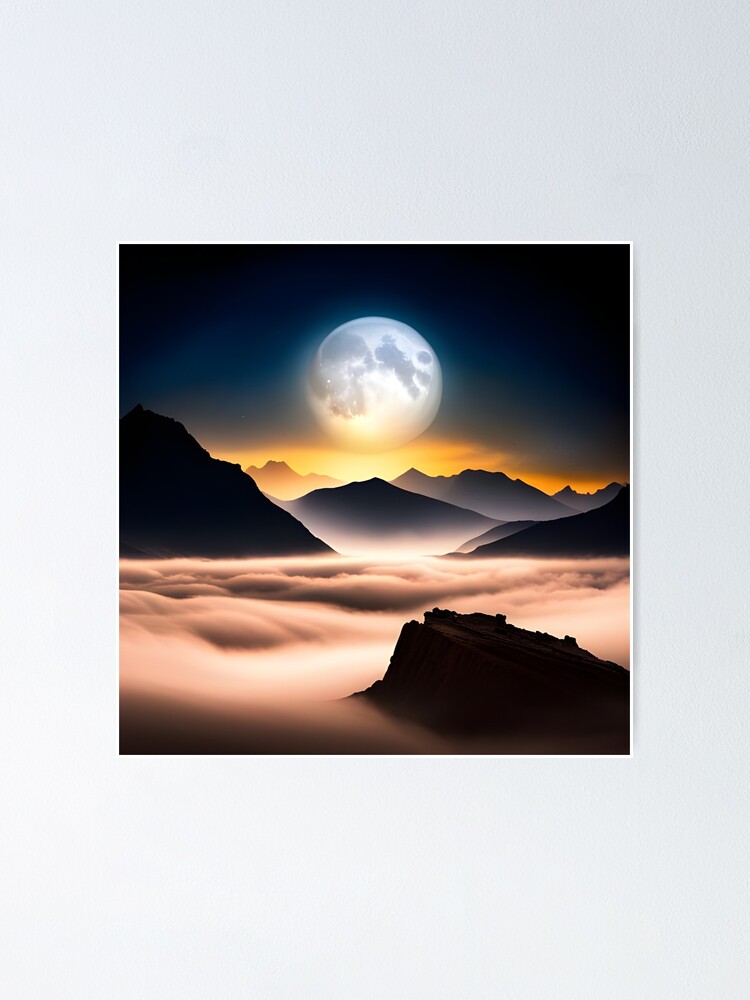 Thumbnail 1 of 3, Poster, Planet light years away from Earth designed and sold by LenCarol.