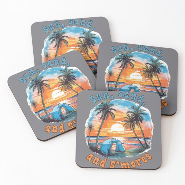 Item preview, Sun, Sand, and Smores designed and sold by Hibiskusmond.