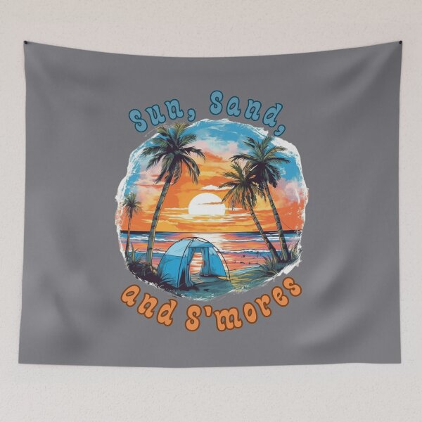 Item preview, Sun, Sand, and Smores designed and sold by Hibiskusmond.
