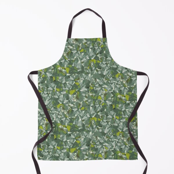 Item preview, Garden Greens Squash Leaf Half-drop Repeat 5748 designed and sold by Art in My Loft.