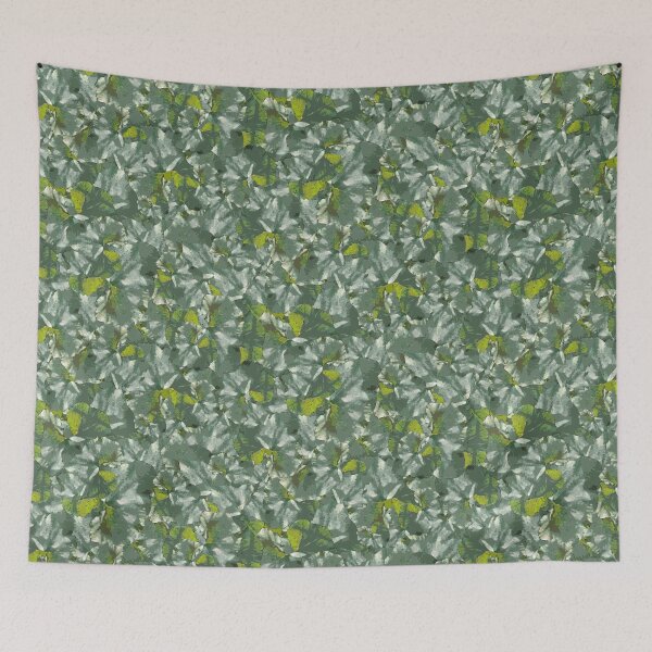 Item preview, Garden Greens Squash Leaf Half-drop Repeat 5748 designed and sold by Art in My Loft.