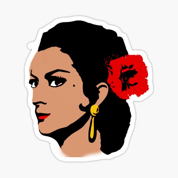 Vista previa del artículo con la obra «lola de españa», diseñado y vendido por MissCaffeine.