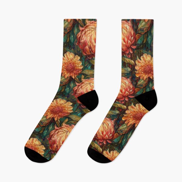 Item preview, Dahlia Floral Pattern designed and sold by Sturdust.