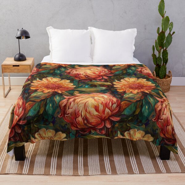 Item preview, Dahlia Floral Pattern designed and sold by Sturdust.
