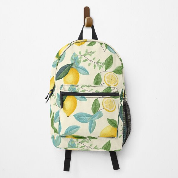 Item preview, Colorful Lemon and Leaves Fruit Pattern designed and sold by Wonder Of Light.