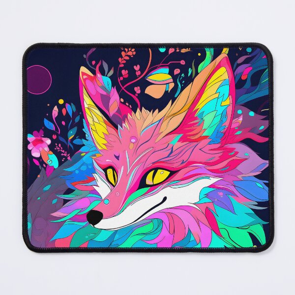 Item preview, Magic Fox in Rainbow Magical Forest designed and sold by SecretDicer.