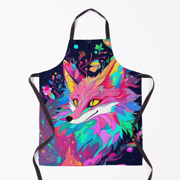 Item preview, Magic Fox in Rainbow Magical Forest designed and sold by SecretDicer.
