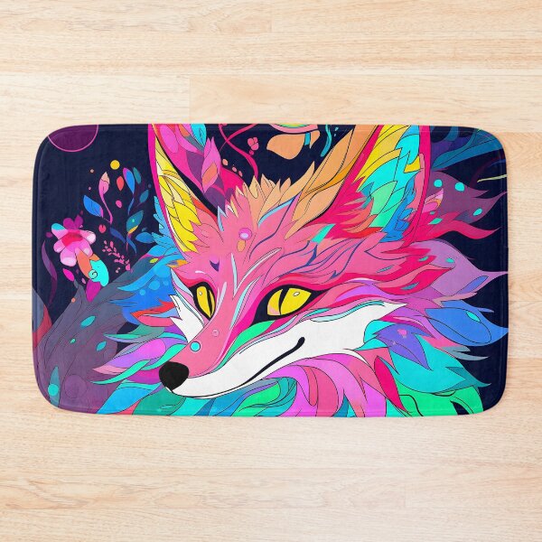 Item preview, Magic Fox in Rainbow Magical Forest designed and sold by SecretDicer.