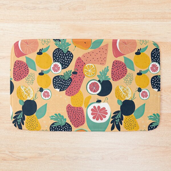 Item preview, Colorful Tropical Fruits Fruit Pattern designed and sold by Wonder Of Light.