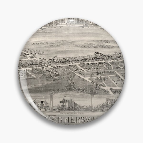 Item preview, Wernersville, Pennsylvania (1898) designed and sold by allhistory.